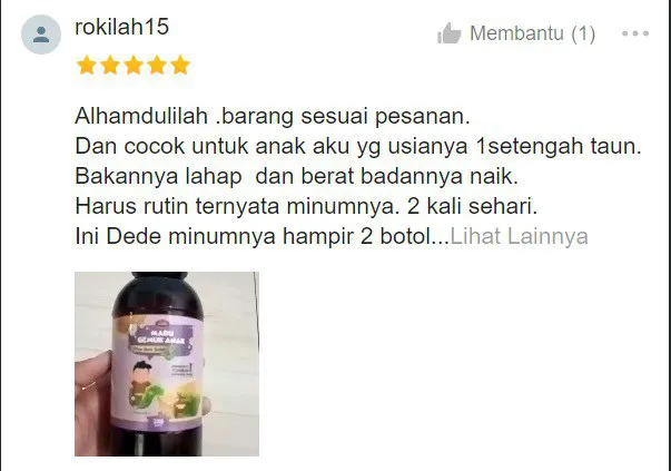 testimoni madu gemuk anak (1)