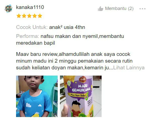 testimoni madu gemuk anak (2)